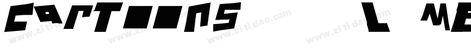 Cartoons123-L1mE字体转换
