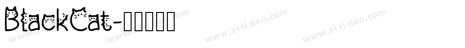 BlackCat字体转换