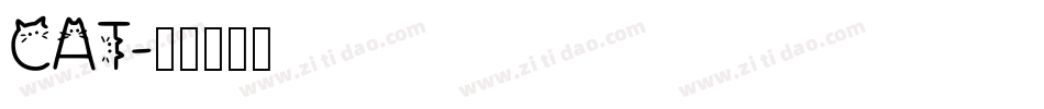 CAT字体转换