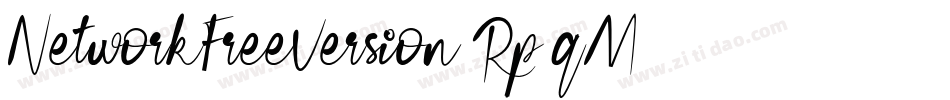 NetworkFreeVersion-Rp9qM字体转换