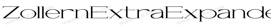ZollernExtraExpandedItalic-0RXP字体转换 ZollernExtraExpandedItalic-0RXP字体转换