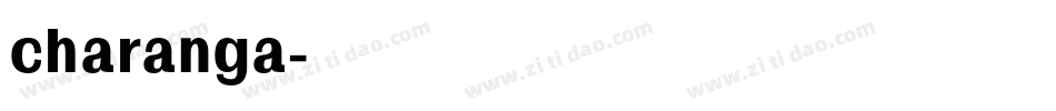 charanga字体转换