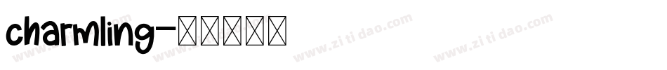 charmling字体转换