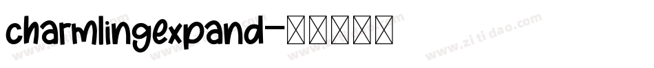 charmlingexpand字体转换
