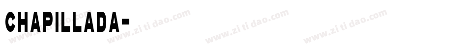 Chapillada字体转换
