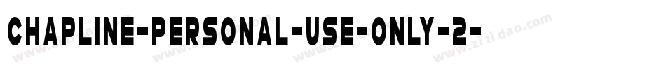 Chapline-personal-use-only-2字体转换