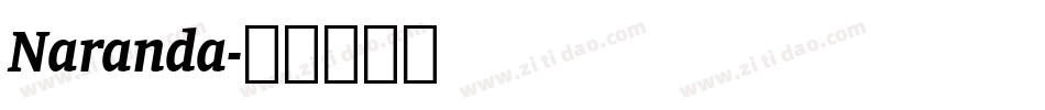 Naranda字体转换