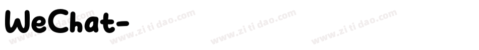 WeChat字体转换
