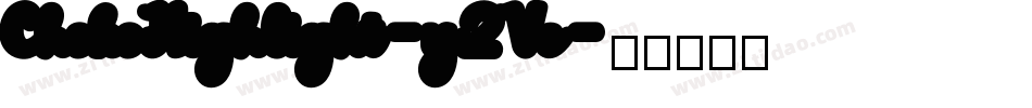 ChokoHighlight-y2Ve字体转换