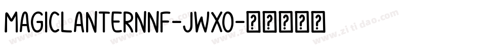 MagicLanternNf-jWXO字体转换
