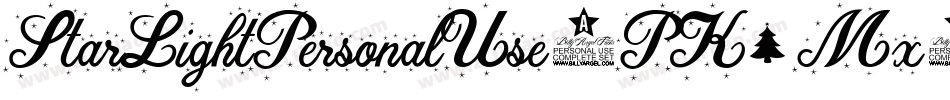 StarLightPersonalUse-PK3Mx字体转换