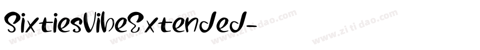 SixtiesVibeExtended字体转换