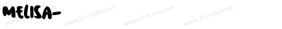 melisa字体转换