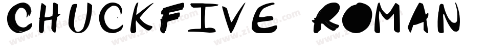 ChuckFive-Roman字体转换