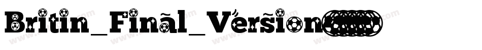 Britin_Final_Version字体转换