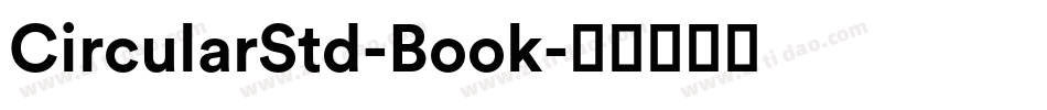 CircularStd-Book字体转换