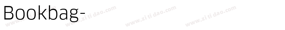 Bookbag字体转换