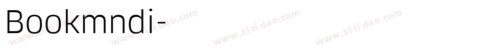 Bookmndi字体转换