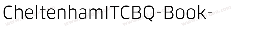 CheltenhamITCBQ-Book字体转换
