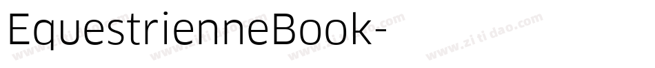 EquestrienneBook字体转换