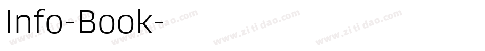 Info-Book字体转换