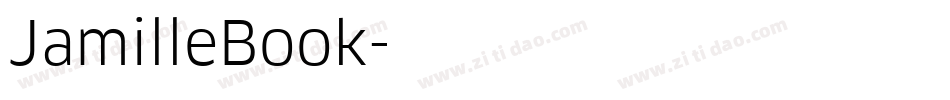 JamilleBook字体转换
