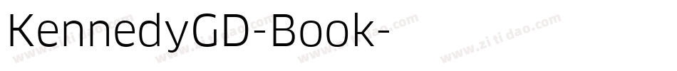 KennedyGD-Book字体转换