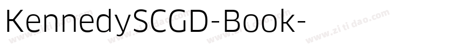 KennedySCGD-Book字体转换