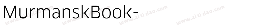 MurmanskBook字体转换
