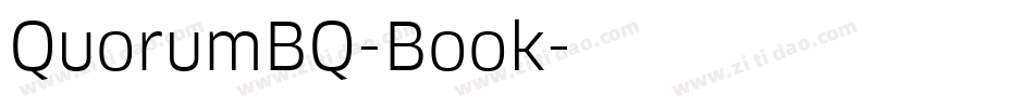 QuorumBQ-Book字体转换