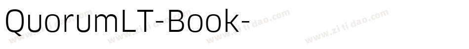 QuorumLT-Book字体转换 QuorumLT-Book字体转换