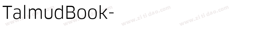TalmudBook字体转换