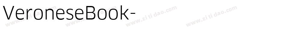 VeroneseBook字体转换