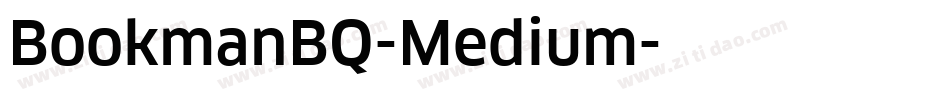 BookmanBQ-Medium字体转换
