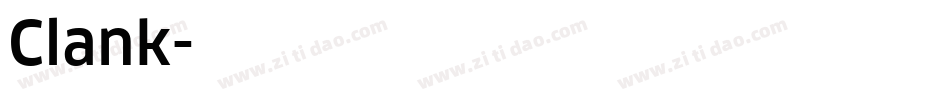Clank字体转换