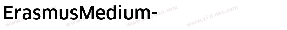 ErasmusMedium字体转换