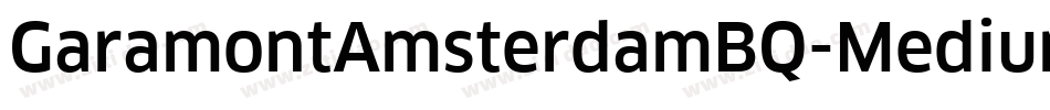 GaramontAmsterdamBQ-Medium字体转换