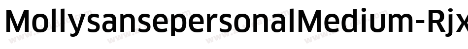 MollysansepersonalMedium-Rjx6字体转换