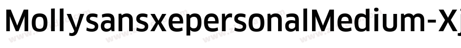 MollysansxepersonalMedium-Xj8Z字体转换