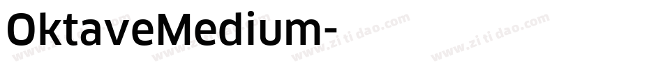 OktaveMedium字体转换