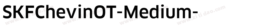 SKFChevinOT-Medium字体转换