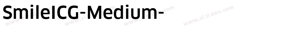 SmileICG-Medium字体转换