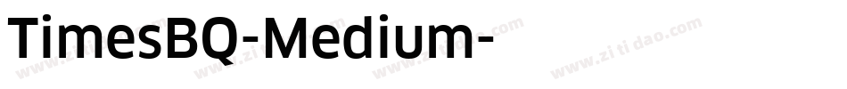 TimesBQ-Medium字体转换
