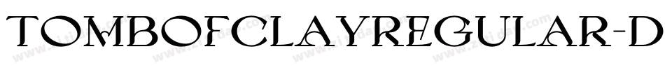 TombOfClayRegular-DzWD字体转换