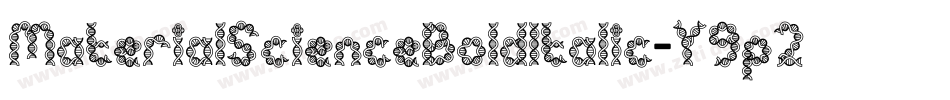 MaterialScienceBoldItalic-Y9p2字体转换