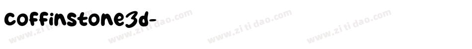 coffinstone3d字体转换