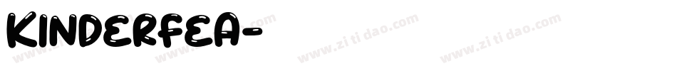 KINDERFEA字体转换