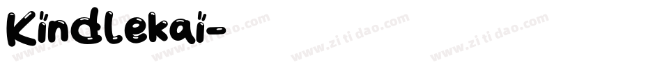 Kindlekai字体转换