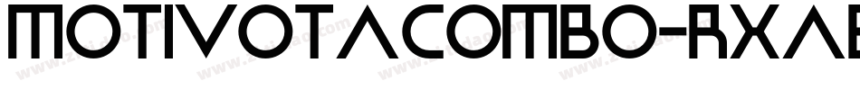 MotivotaCombo-RxAE字体转换