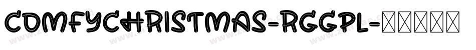 ComfyChristmas-rggpL字体转换